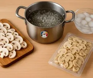 ترفندهای خانه داری؛ بهترین روش بلانچ کردن قارچ