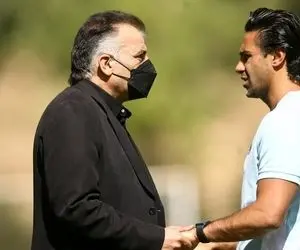 استقبال گرم فرهاد از همکار قدیمی اش