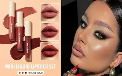 زیباترین رنگ رژ لب ها واسه پوست گندمی / پوست روشن تر و پایین اومدن سنتو بسپار به اینا