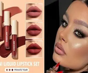 زیباترین رنگ رژ لب ها واسه پوست گندمی / پوست روشن تر و پایین اومدن سنتو بسپار به اینا