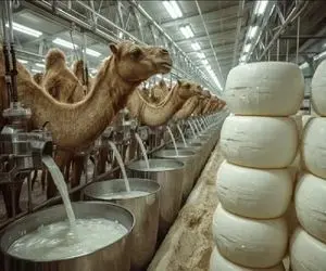 فرآوری شتر؛ شتر تا عمر داره میگیرن به استثمار برای سودآوریش