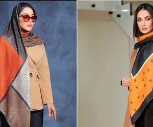 به سبزه ها شال یا روسری چه رنگی میاد؟