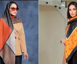 به سبزه ها شال یا روسری چه رنگی میاد؟