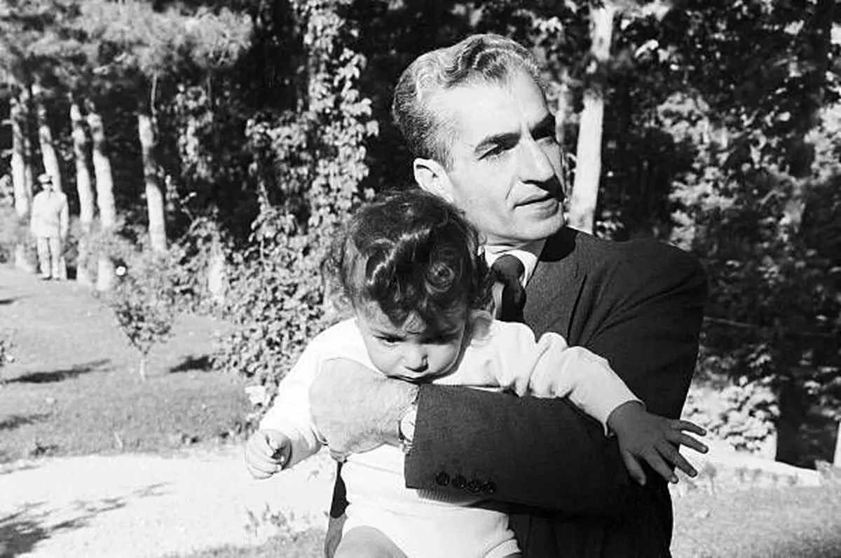 The Shah of Iran and prince Reza (crown prince)_1961