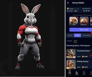 کارت های راکی رابیت (ROCKY RABBIT) امروز چهارشنبه 21 شهریور + آموزش وارد کردن