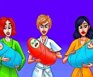 هوش تصویری؛ اگه زدی رو دست باهوشا بگو کدوم از این خانومای تازه زایمان کرده آدمخوار نیست؟