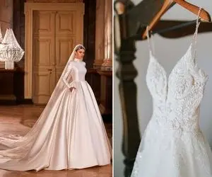 چی گیری کردیم از این سرما لباس عروس چی بپوشم؟ / اینجوری بپوشی هم آناس میشی هم گرم