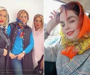 "سپیده خداوردی" تو نبود آقای شوهر چه قرتی شد؛ بایدم قربون این رفیقای پَلنگش بره!