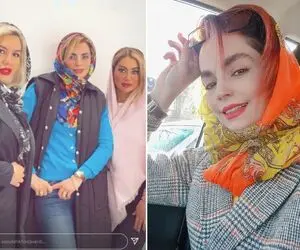 "سپیده خداوردی" تو نبود آقای شوهر چه قرتی شد؛ بایدم قربون این رفیقای پَلنگش بره!