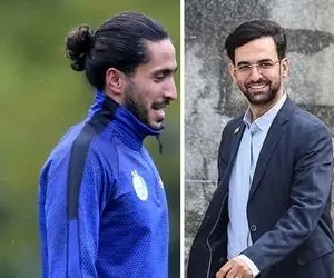 توهین‌ بسیار زشت بازیکن استقلال علیه وزیر ارتباطات!