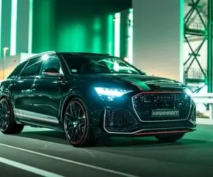 (عکس) آئودی RS Q8 ارتقا یافته MANHART ؛ سریع و خشن تر از قبل!
