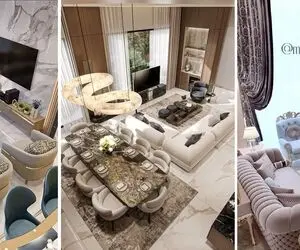 15مدل چیدمان مبلمان در پذیرایی مستطیل؛ ایده آل ترین مدل های پینترستی شیک و جذاب