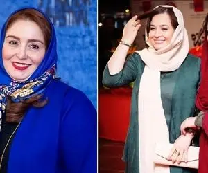 ژاله صامتی با دخترانش که قیافه ای کُپ خودش هستن / بیوگرافی و ویار در پنجاه و دو سالگی