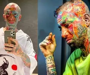 (عکس) تندیس میلیونی از چهره تتلو جنجالی جدید!