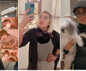 خانم بازیگر چتری هاشو جلو همه وا کرد؛ پرستو صالحی ریحانه پارسایی دیگر؟