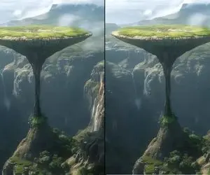 زیباترین مکان‌های روی زمین؛ یه شهر با خلال دندون به زمین وصل شده