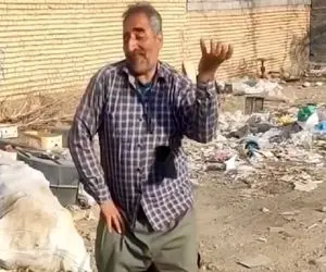 آواز برزنی؛ آقاهه رفته تو خرابه تک وتنها با آهنگ آهای دختر چوپون چه رقصی میره