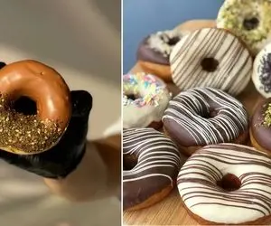 طرز تهیه دونات خونگی / یه شیرینی خوشمزه که درست کردن و خوردنش لحظاتی عالی واست میسازه