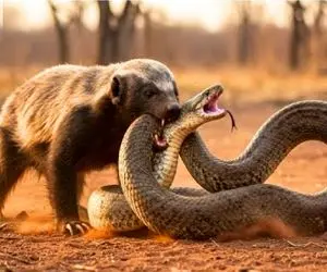 بدایع حیات وحش / ماگنوس زرد دشمن بالقوه جان مار است