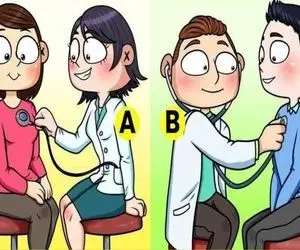 بازی فکری؛ پتانسیل پلیس شدن رو داری اگه بتونی با دلیل بگی کدوم پزشک قلابیه