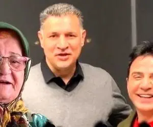 (ویدیو) پیام جالب علی دایی به مادر عمو پورنگ!