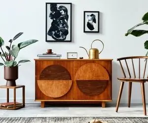 چیدانه خیلی قشنگ؛ ایده های چیدمان شیک میز کنسول خونه رو واسه عید جذاب دیزاین کن