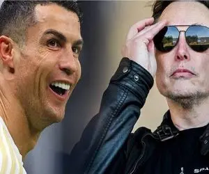 رقابت کریستیانو رونالدو با ایلان ماسک