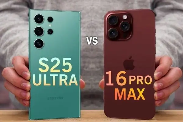 مقایسه آیفون 16 پرومکس و گلگسی S25 Ultra