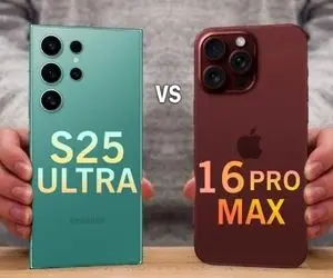مقایسه آیفون 16 پرومکس و گلگسی S25 Ultra