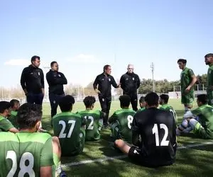 ترکیب تیم ملی امید برابر پرسپولیس