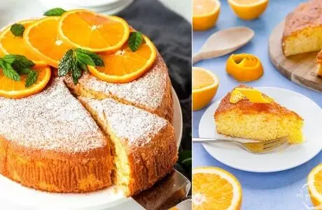 طرز تهیه کیک پرتقال با کرم+ چند نکته مهم و کاربردی