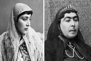 تصویر چپ واقعیه یا راست؟ / ملاک زیبایی زنان در زمان قاجار و پشت پرده سیبیل