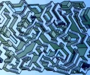 بازی فکری؛ آزمون بورسیه کالج ترکیه هستش بگو با چند سری راه پله به نقطه پایان میرسی