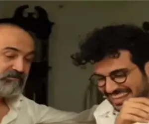 سکانس خندان؛ واکنش هادی حجازی فر به آشی که مهرداد صدیقیان با شبا، قلب براش ساخت
