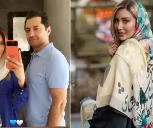 وقتی زنِ بهرام رادان میره جایی که واسه ما رویاست؛ تغییر چهره با توپی که تو گونه کاشت!