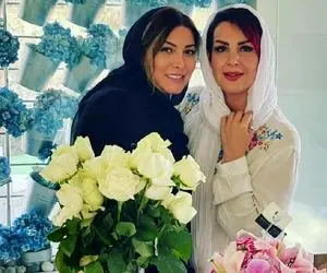 تولد بازی فریبا نادری با خواهر خوشگلش در فضایی لوکس! +عکس