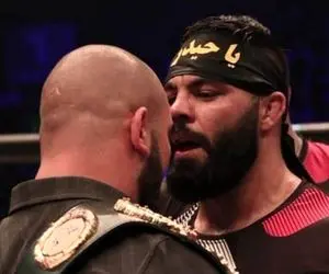 امیر علی‌اکبری حریف کانادایی را در دو دقیقه نابود کرد + ویدیو