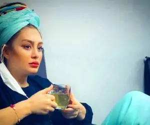 عکس لو رفته سحر قریشی با لباس عجیب توسط هوادارش!