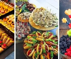 ایده های سینی فینگر فود برا تولد / آدم دلش ضعف میره اینارو نگاه میکنه چه برسه خوردن