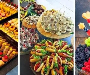 ایده های سینی فینگر فود برا تولد / آدم دلش ضعف میره اینارو نگاه میکنه چه برسه خوردن