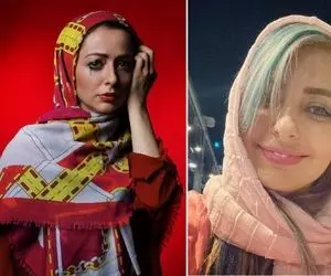 استایل پاستیلی "نفیسه روشن" پیش بلاگر مرد؛ با این دبدبه کبکبه چه فیشال دَرب داغونی!