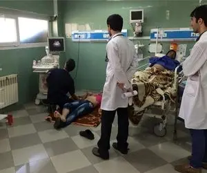 ماجرای بیماران کرونایی که روی پتو در راهروهای بیمارستان بستری هستند