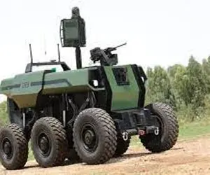 (ویدئو) طالبان افغانستان از تانک رباتش رونمایی کرد