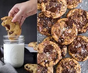 طرز تهیه کوکی نیویورکی؛ چطور کوکی هایی حجیم، نرم و پر از شکلات درست کنیم؟