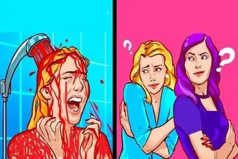 بازی فکری؛ اگه با هوشت مغز له و لورده کردی بگو کی این بلا رو سر خانومه تو حموم آورده