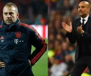 گزینه جانشینی ژاوی در بارسا با گواردیولا ملاقات کرد!