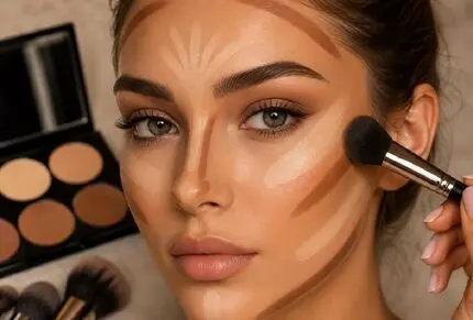 کانتورینگ چیست؟ ابزار مورد نیاز، آموزش مرحله به مرحله انجام متناسب با انواع فرم صورت