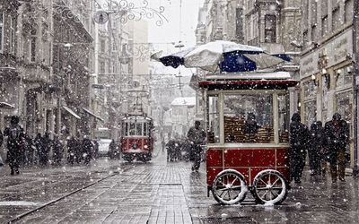 جاهای دیدنی ترکیه در زمستان

