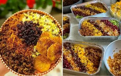 طرز تهیه عدس پلو نذری برای 50 و 100 نفر / دستور عالی با میزان دقیق مواد اولیه