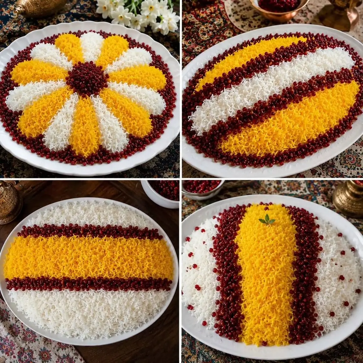تزیین برنج